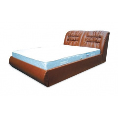 Ліжко Віка Фараон з пружинним підйомником і матрацом типу ламель 160x200 см Луцьк