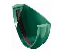 Заглушка желоба ТехноНИКОЛЬ 125 мм зеленый