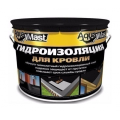 Мастика ТехноНІКОЛЬ AquaMast бітумно-гумова 10 кг Київ