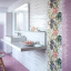 Керамическая плитка Inter Cerama BATIK для стен 23x50 см фиолетовый темный Тернополь