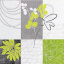 Шпалери вінілові Versailles на паперовій основі 0,53х10,05 м зелений (061-25) Львів