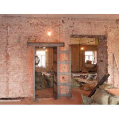 Демонтаж дверного отвору в цегляній стіні від 45 до 65 см Київ