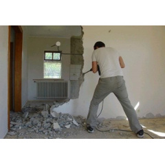 Демонтаж бетонных перегородок от 4 до 5 см Киев