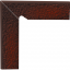 Цоколь двухэлементный Paradyz CLOUD лестничный структурный левый 30х30 см brown duro Черновцы
