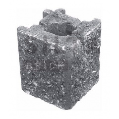 Камінь навісний кутовий Сілта-Брік Сірий 14 129х150х129 мм Київ