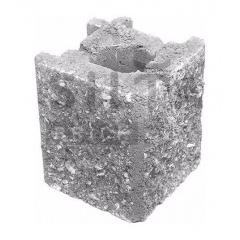 Камень навесной угловой Силта-Брик Элит 33 129х150х129 мм Киев