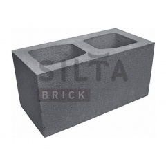 Блок гладкий Силта-Брик Цветной 0-2 широкий 390х190х190 мм Хмельницкий