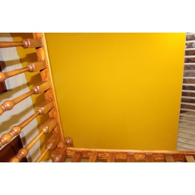 Натяжной потолок глянцевый 0,17 мм желтый