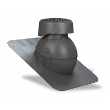 Фановий вихід Wirplast Standard K82 110х265 мм графітовий RAL 7024