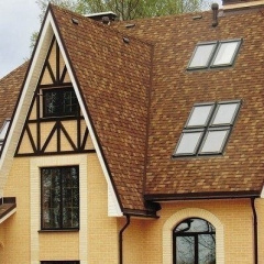 Битумная черепица NORDLAND Аляска 337х1000 мм терракота Ровно