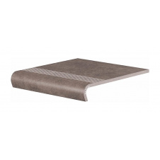 Ступень клинкерная Cerrad V-shape Cottage 320х300х9 мм cardamom