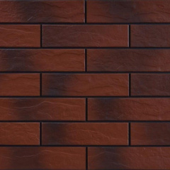 Фасадна плитка Cerrad структурна 245х65х6,5 мм burgund cieniowany Вінниця