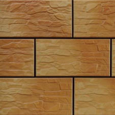 Фасадна плитка Cerrad CER 5 структурна 300x148x9 мм dark gobi