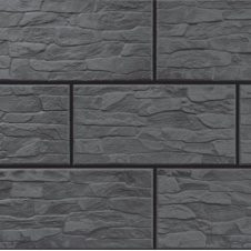 Фасадная плитка Cerrad CER 7 структурная 300x148x9 мм steely