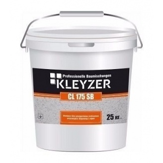 Декоративная штукатурка KELYSER CL 175 SB силикатно-силиконовая барашек 25 кг белый