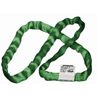 Строп текстильний СТКК круглопрядный 2 т зелений