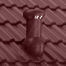 Вентиляційний вихід Wirplast Wirovent Tile W17 Pro 125x440 мм коричневий RAL 8017