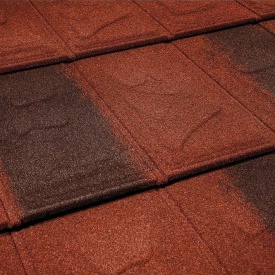 Композитная черепица Metrotile iSlate 1340х430 мм Red-Brown