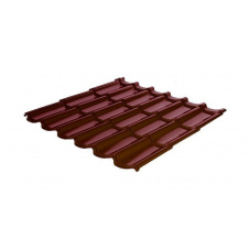 Металлочерепица RAUNI Standart 1180/1100 мм 0,45 мм Polyester Китай RAL 3005