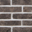 Кирпич ручной формовки Екатеринославский Графит 1/2NF 250х60х65 мм темно-серый Львов