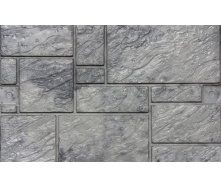 Фасадная плитка Rocky Воронежский камень 25х400х600 мм серый