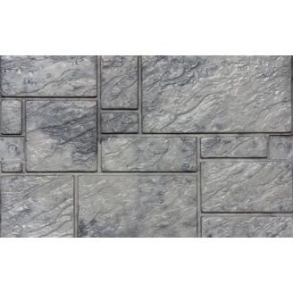 Фасадна плитка Rocky Воронезький камінь 25х400х600 мм сірий