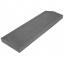 Коник для забору бетонний 285х680 мм сірий Цумань