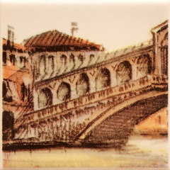 Плитка декоративная АТЕМ Parma Sity Bridge 1 B 7х100х100 мм Чернигов