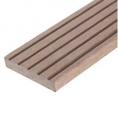 Плинтус для террасной доски Woodplast Bruggan 50x2200 мм cedar Луцк