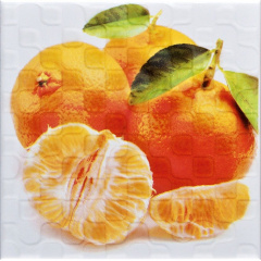 Плитка декоративная АТЕМ Orly Orange 2 W 200x200 мм Ровно