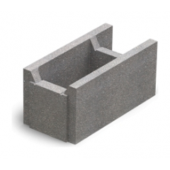 Блок малый бетонный несъемной опалубки Золотой Мандарин М-100 510х250х235 мм Киев