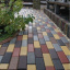 Тротуарна плитка Золотий Мандарин Цегла вузька 210х70х60 мм сірий Суми
