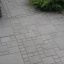 Тротуарна плитка Золотий Мандарин Квадрат великий 200х200х60 мм сірий Полтава