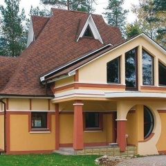 Битумная черепица Shinglas Ультра Фокстрот 3,3х317х1000 мм Миндаль Краматорск