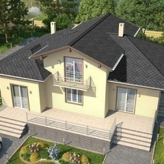 Битумная черепица Shinglas Финская 2,9х317х1000 мм серый Черновцы