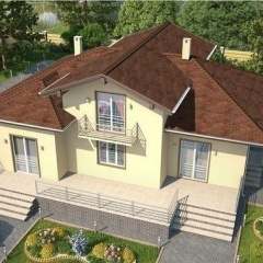 Бітумна черепиця Shinglas Класик Фламенко 3х333х1000 мм коричневий Київ