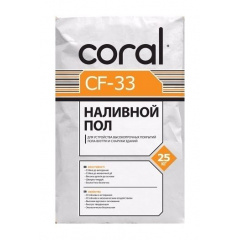 Наливна підлога Coral CF-33 25 кг Дніпро
