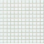 Мозаїка скляна біла глянцева на папері Eco-mosaic NA 101 327x327 мм Ковель