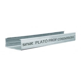 Профиль SINIAT PLATO Prof CD металлический 60x3000x0,45 мм