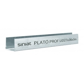 Профиль SINIAT PLATO Prof UD металлический 27x4000x0,45 мм