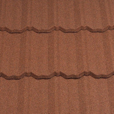Фото - Композитная черепица Metrotile Classic 1300x410 мм Scarlet Композитная черепица Metrotile Classic 1300x410 мм Scarlet