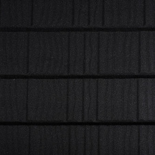 Фото - Композитная черепица Metrotile Wood 1325x410 мм Coal Black Композитная черепица Metrotile Wood 1325x410 мм Coal Black