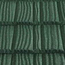 Композитная черепица Metrotile Wood 1325x410 мм greenstone
