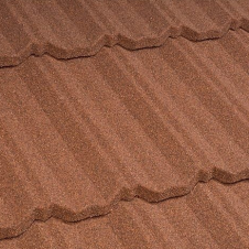 Фото - Композитная черепица Metrotile Classic 1300x410 мм terra-cotta Композитная черепица Metrotile Classic 1300x410 мм terra-cotta