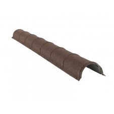 Планка гребеня круглого QueenTile 1,98 м brown