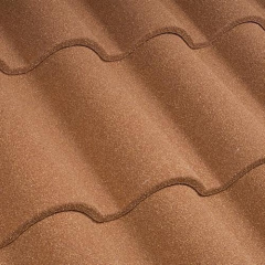 Композитна черепиця Metrotile Romana 1165x415 мм terra-cota Ковель
