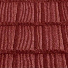 Композитная черепица Metrotile Shake 1325x415 мм red Полтава
