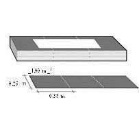 Плитка гребень-карниз Katepal Foxy 12 м зелена Ніжин