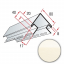 Угол наружный Альта-Профіль Alta-Siding 3050 мм кремовый Костополь