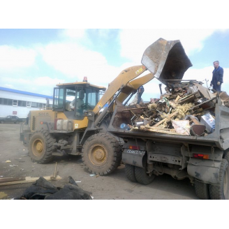 Вивіз будівельного сміття механізованим вантаженням
